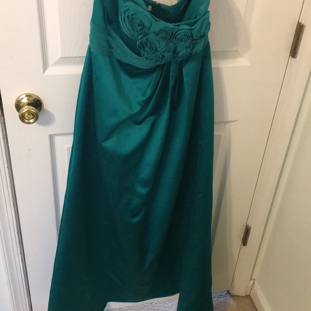Teal Long Dress size 4